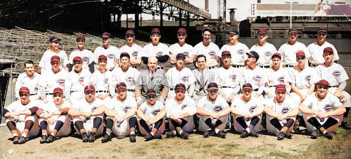 1941 Cinncinnati Reds-Colorized