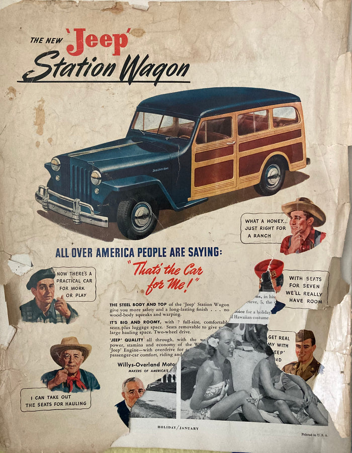 (California) Holiday. (Magazine) January, 1947. Vol. 2, No. 1.