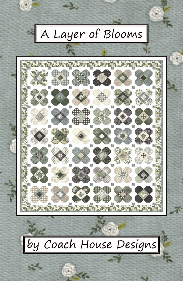 A Layer of Blooms Quilt Pattern