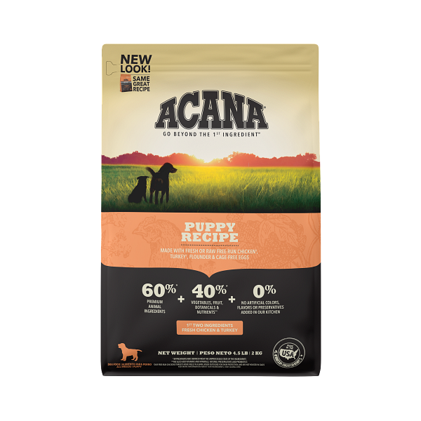 Acana Heritage Puppy & Jr Dry Dog Food 4.5lb - Paw Naturals