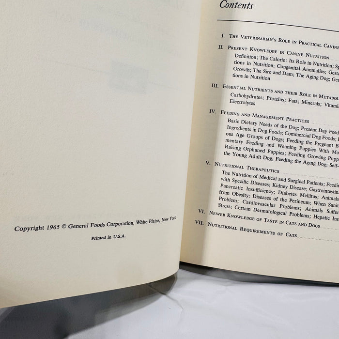 Basic Guide to Canine Nutrition (1965) – Veterinary Science & Pet Health Reference