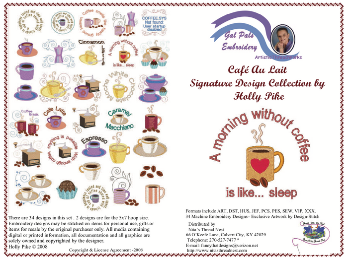 Cafe` Au Lait   ATWS-10241