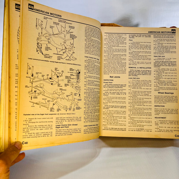 Chilton's Auto Repair Manual Domestic and Canadian Cars from 1978-1985 by Alan F. Turner 1984 Chilton Book Company