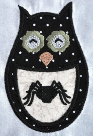 Creepy Sweethoots APPLIQUE  [4x4] # 10701