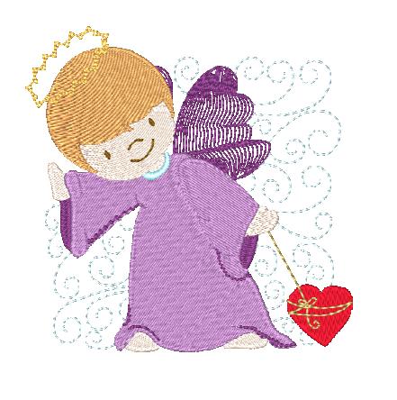 Curly Angel Blocks   ATWS-10132
