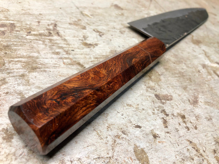 Custom 240 Gyuto - Yoshimune (Sumio Kawamura San) with Black Cocobolo Burl