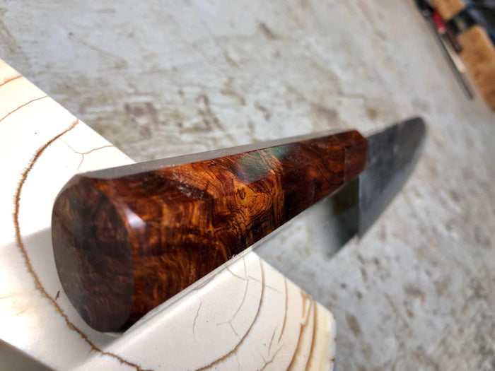 Custom 240 Gyuto - Yoshimune (Sumio Kawamura San) with Black Cocobolo Burl