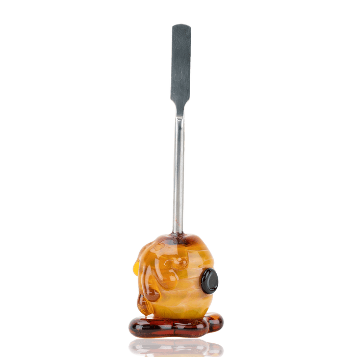 Empire Glassworks Honey Bee Concentrate Bundle - Beehive Nano Rig - Beehive Spinner Cap - Honey Dabber  - Empire Glassworks Quartz Banger - Carb Cap Stand
