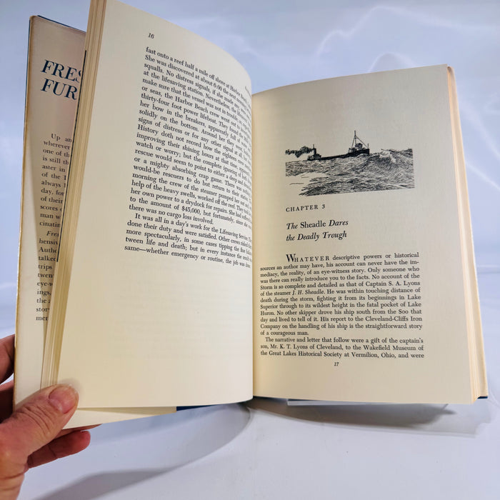 Freshwater Fury • Yarns & Reminiscences of the Greatest Storm in Inland Navigation • Frank Barcus
