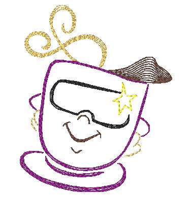 Funny Coffee [4x4] 11274 Machine Embroidery Designs