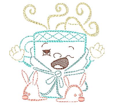 Funny Coffee [4x4] 11274 Machine Embroidery Designs