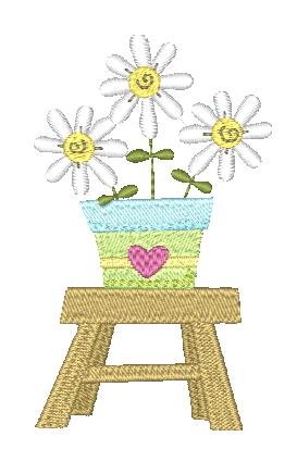 Garden song [4x4] 11515 Machine Embroidery Designs