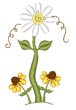 Garden song [4x4] 11515 Machine Embroidery Designs