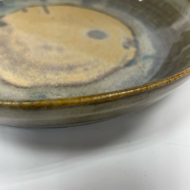 Hancock & Moore Beige-Blue Pottery Plate