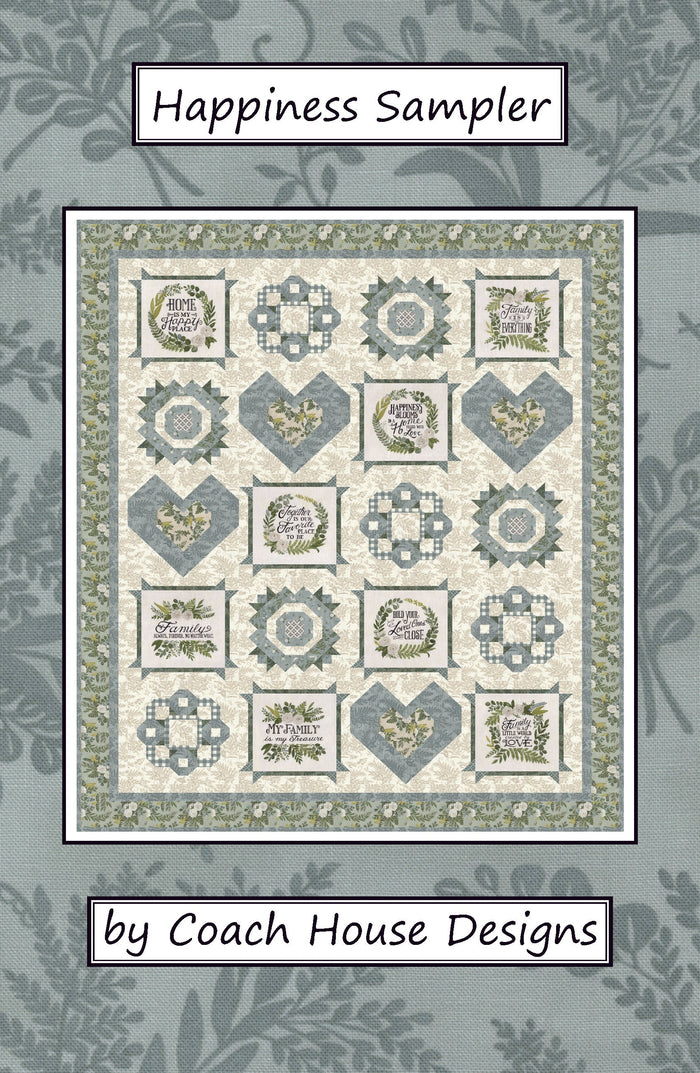 Happiness Sampler Downloadable PDF Quilt Pattern