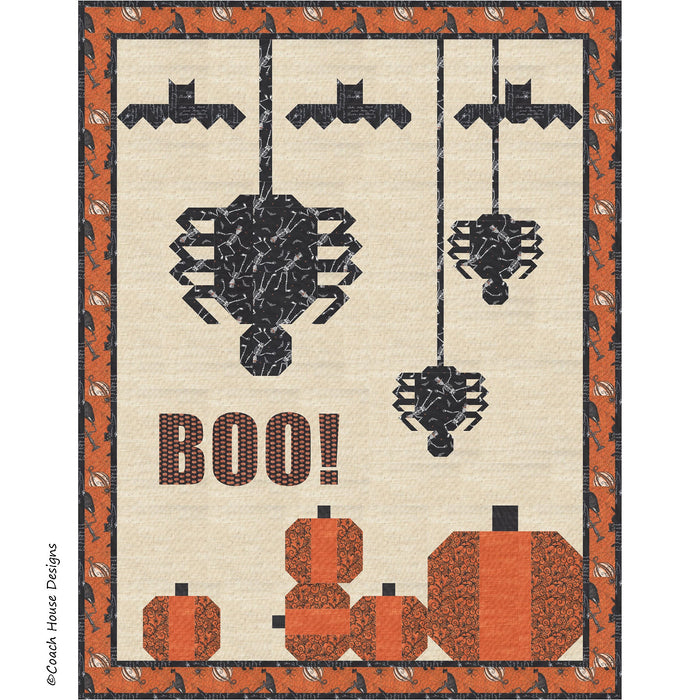 I Boo You! Downloadable PDF Quilt Pattern