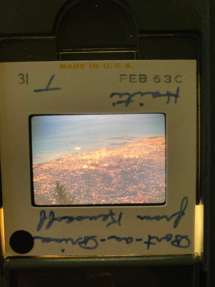 (Haiti) 16 Color 35mm Slides: Port au Prince, Kenscoff, Market, Mountains. (1963).