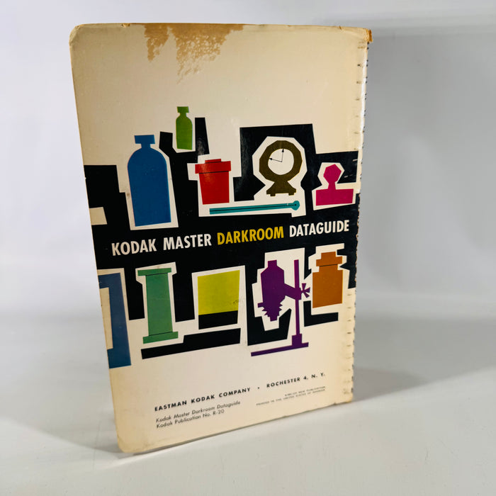 Kodak Master Darkroom Dataguide (1958) — Eastman Kodak Company | Spiral-Bound, Calculators, Photography Manual Darkroom Guide