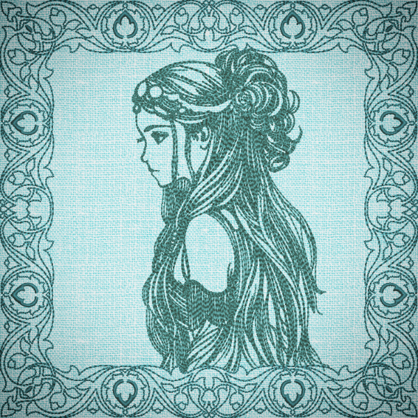 Once Upon A Time Quilt Square - Princess
