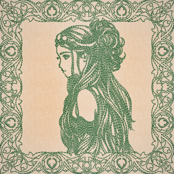 Once Upon A Time Quilt Square - Princess
