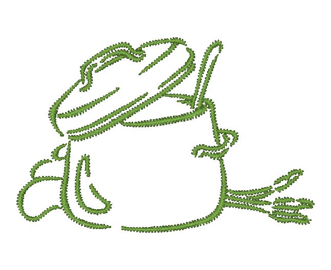 Outline Kitchen Things [4x4]  11442 Machine Embroidery Designs