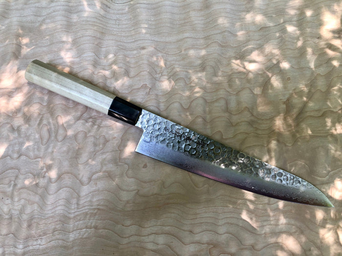 Sakai Takayuki Stainless Hammered Damascus 45 Layer - 240 (10”) Gyuto Chef knife