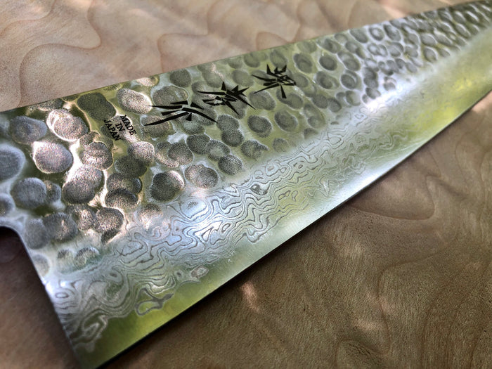 Sakai Takayuki Stainless Hammered Damascus 45 Layer - 240 (10”) Gyuto Chef knife
