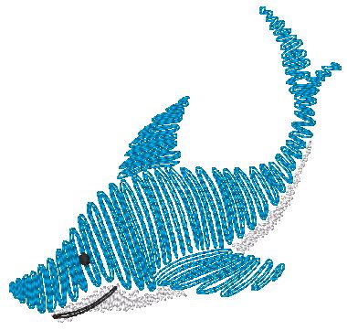 Sea Friends Redwork [4x4] 11483 Machine Embroidery Designs