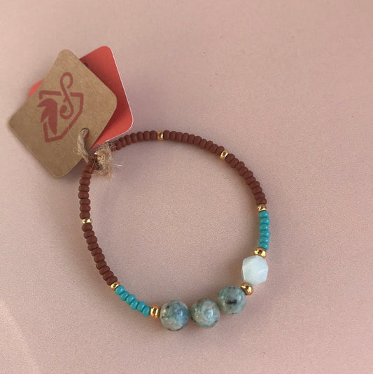Stones & Beads Bracelet