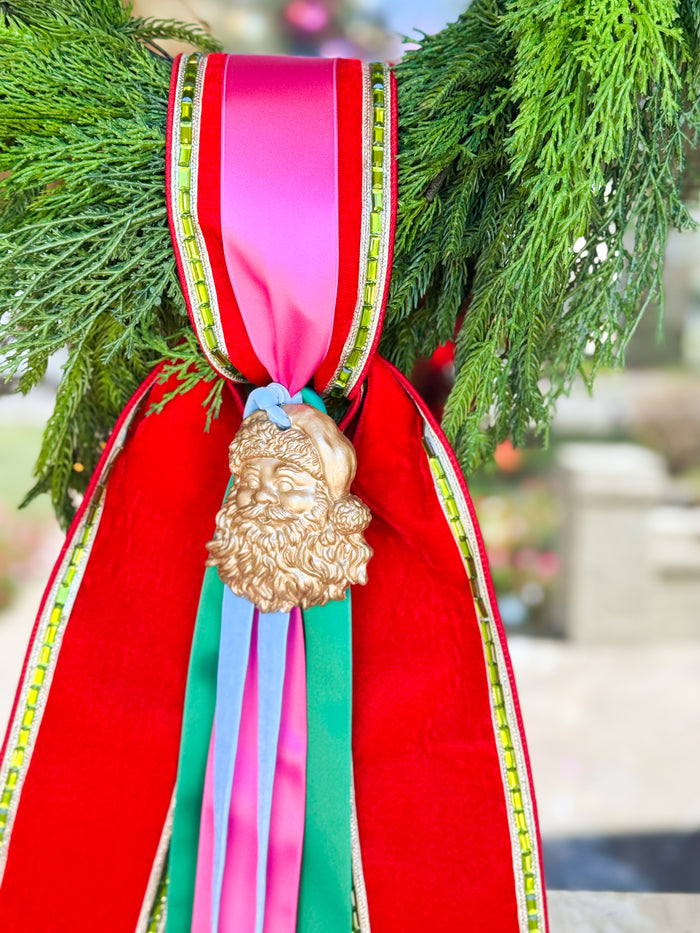 The Joyeux Noel Christmas Wreath
