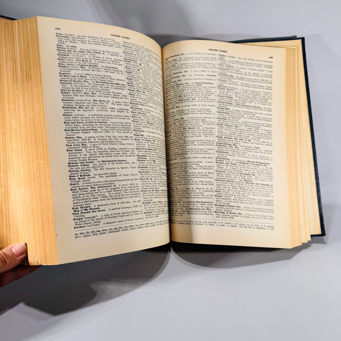 The New Century Dictionary: Volume Three (1934) | Stone-Blind to Zymurgy & Supplements | Illustrated Language Reference