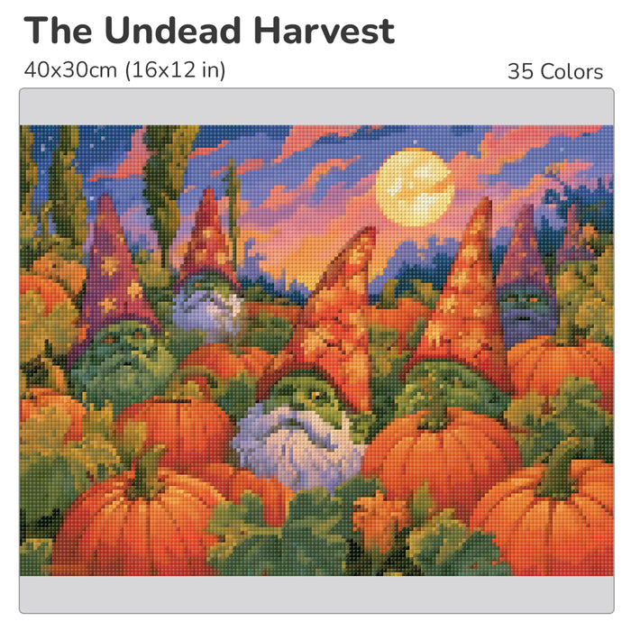 The Undead Harvest Diamond Painting Kit-40x30cm (16x12 in)-Heartful Diamonds