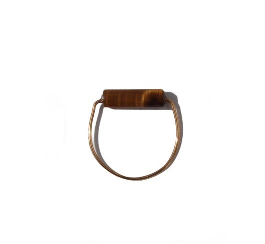 Tiger Eye Stone Ring