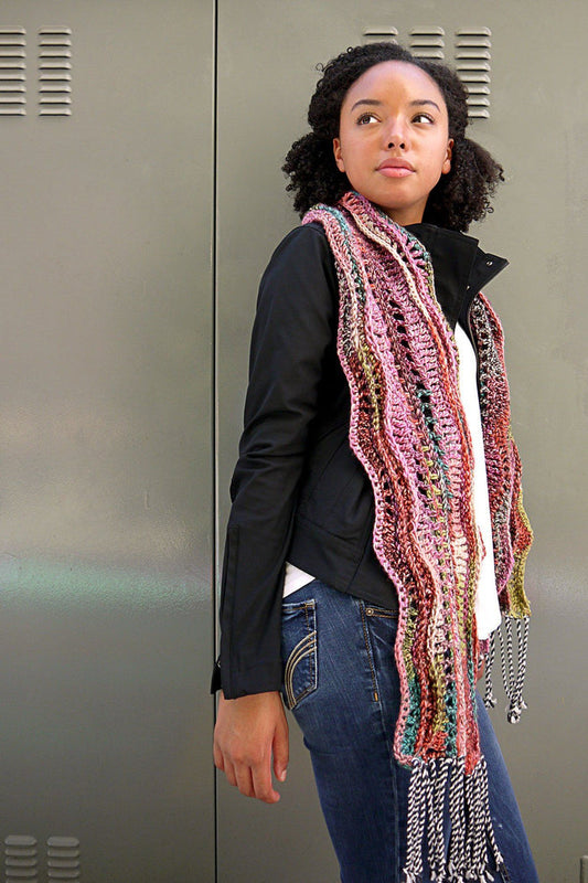 Tremont Scarf Pattern Universal Yarn