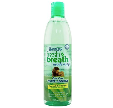 Tropiclean Fresh Breath Oral Care Water Additive 16oz - Paw Naturals