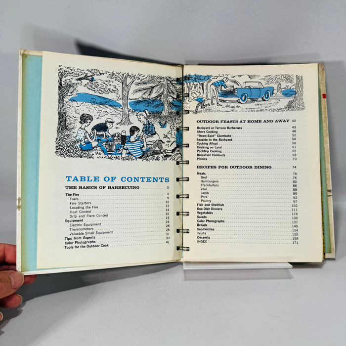 Vintage Outdoor Cooking Cookbook — Betty Crocker’s Outdoor Cook Book (1961) — Golden Press | First Edition, Third Printing, Outdoor Cooking & Barbecue