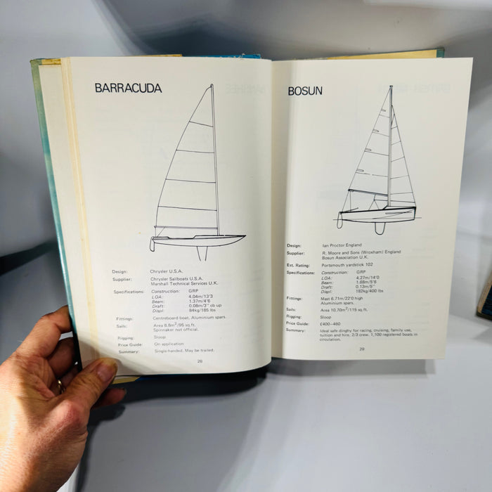 Vintage Sailing Books Bundle — Sailing Boats of the World + The Racing Sailor’s Bible