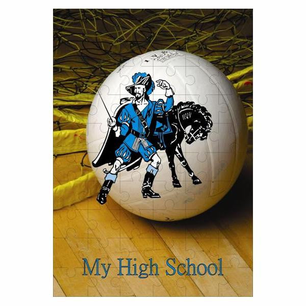 Hardboard Volleyball Rectangular Puzzles Photo 2