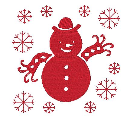 Winter Damask [4x4] # 10849